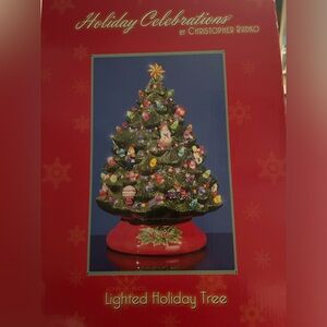 Vintage Holiday Celebrations by Christopher Radko, Lighted Holiday Tree